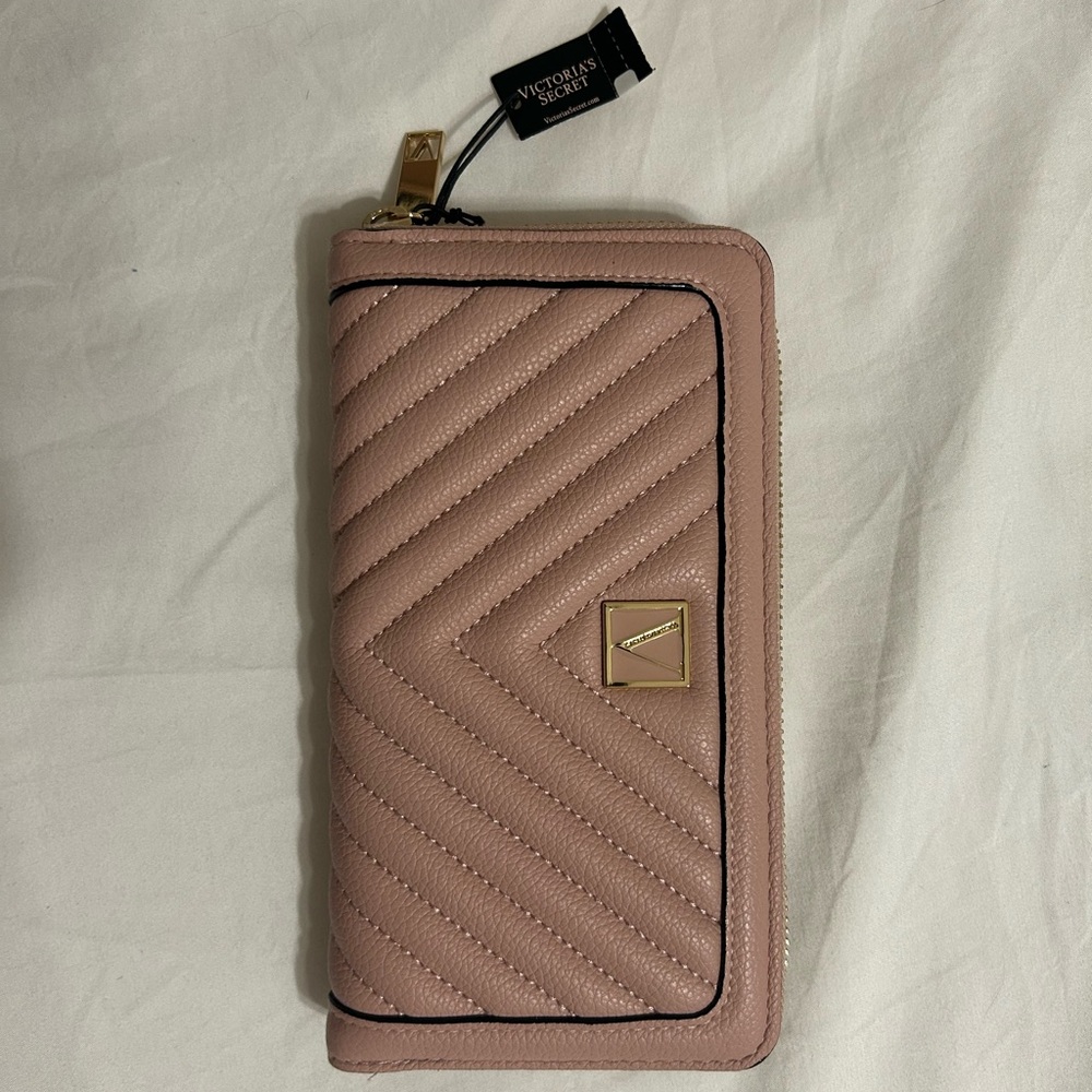 Victoria's Secret Blush Quilted Wallet